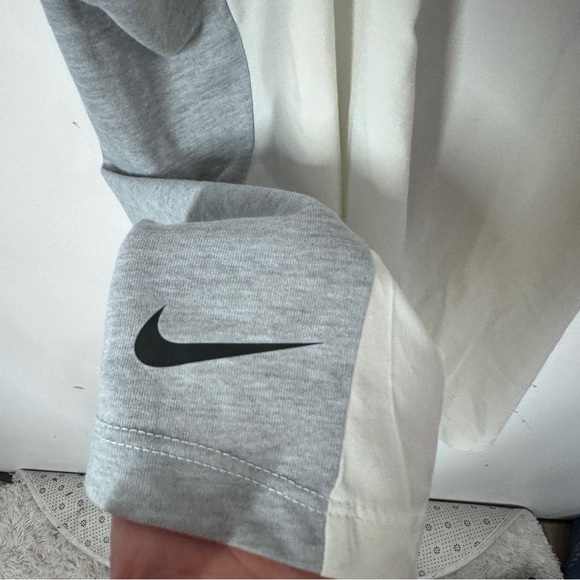 Nike Breathe Dry Racerback Tank Top Medium Grey Ivory - Picture 7 of 9